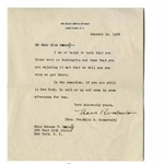 Eleanor Roosevelt Letter Signed From 1933 -- Eleanor Writes to Helena Mahoney, FDRs Personal Physical Therapist